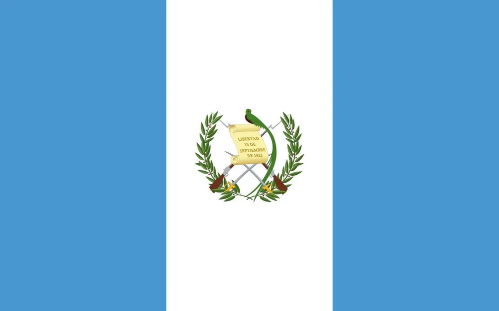 Guatemala flagga