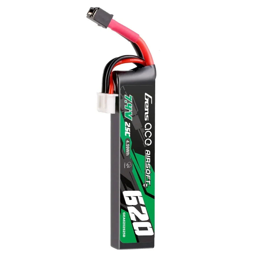 Gens ACE LiPo Batteri 7,4V 620mAh 25C - Mini T-Dean - Bild 2