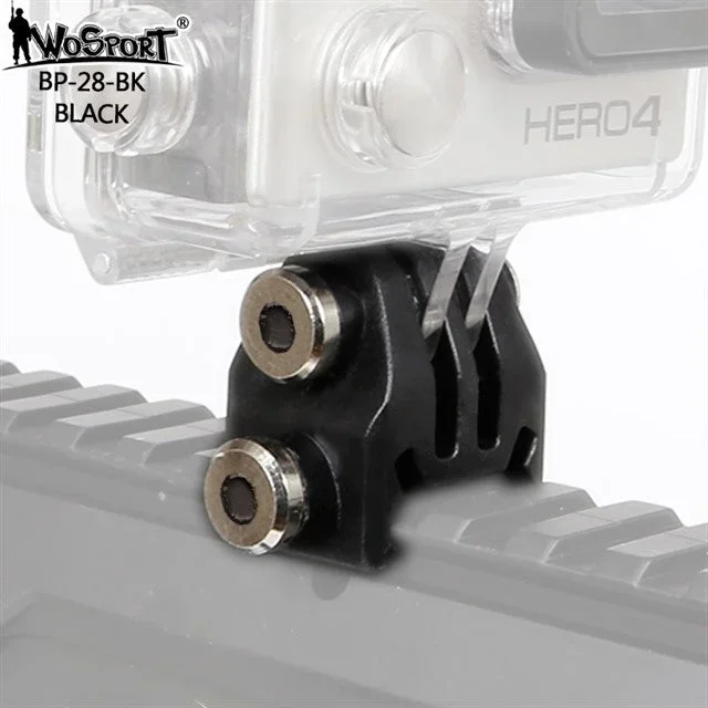 Kamera Adapter til Gopro – Sort