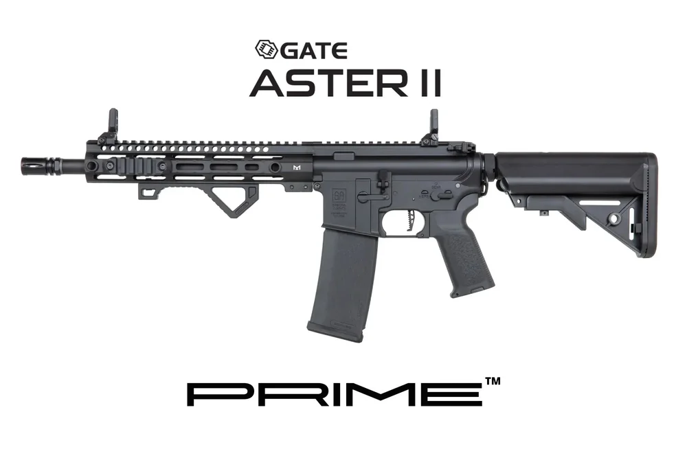 Specna Arms SA-P20 Prime™ BLDC™ Aster II ETU airsoft Carbine Black Specna Arms SA-P20 Prime™ BLDC™ Aster II ETU airsoft Carbine Black