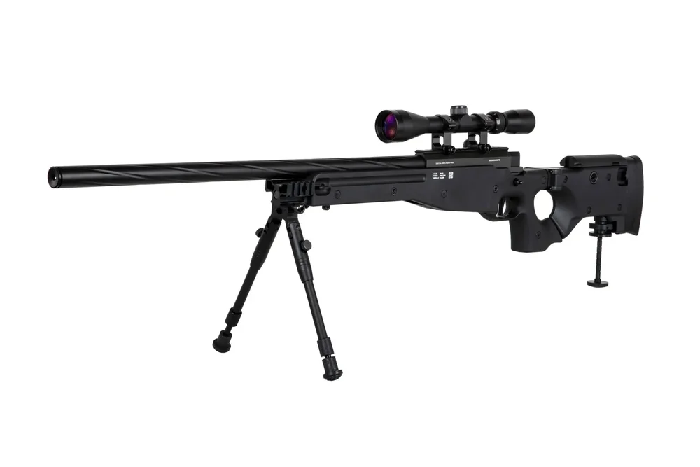 Specna Arms SA-S14 sniper airsoft rifle with scope and bipod Black - Bild 2