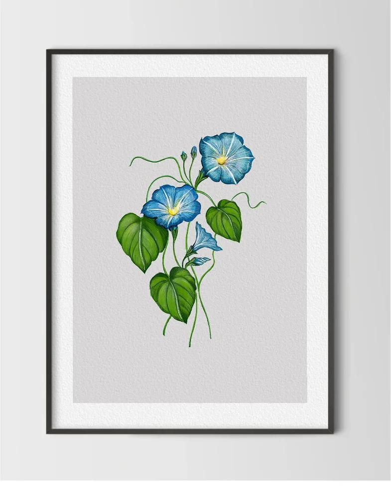 Blomsteraffisch - Ingen text - Bild 1