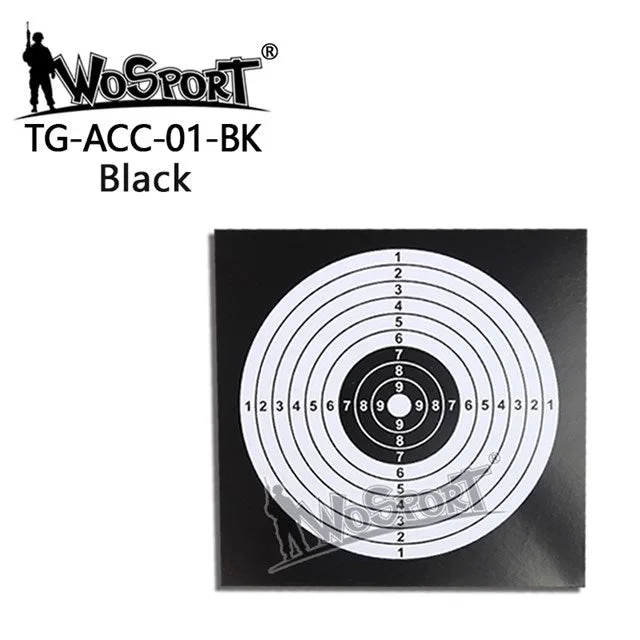 WoSport Skydeskiver 14×14 cm – 100 stk.