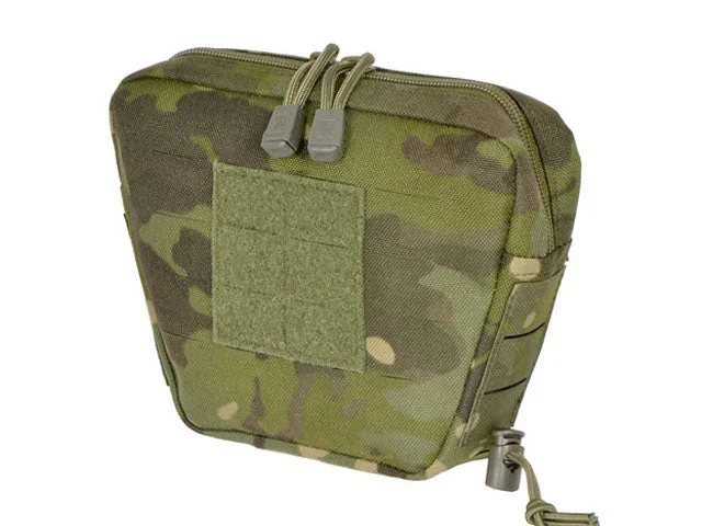 Nedre tilbehørslomme med shockcord til tourniquet, laser-cut – Multicam Tropic - Bild 3