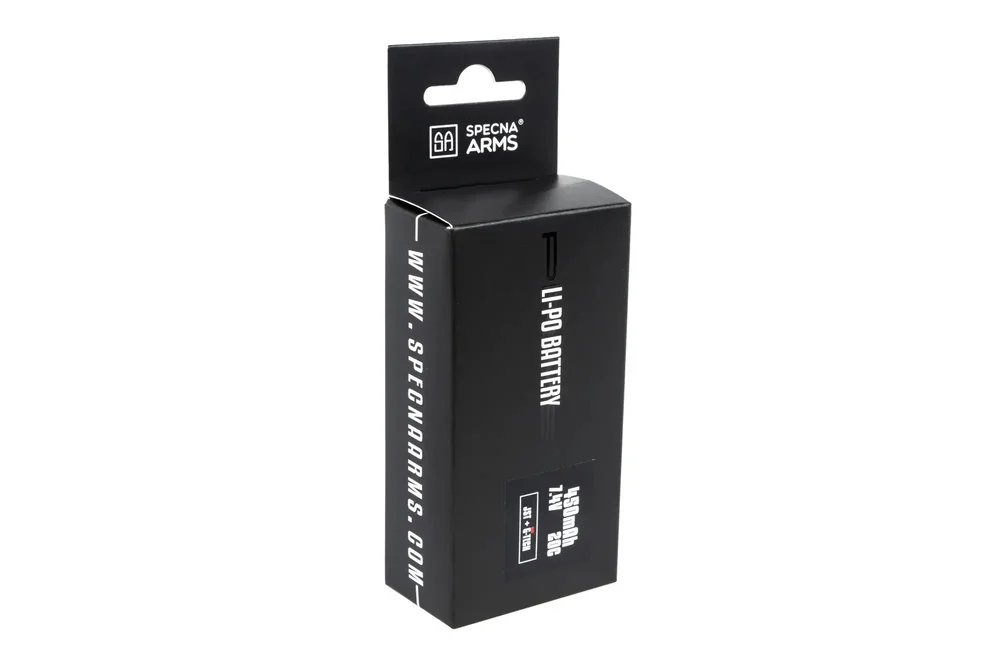 Li-Po battery Specna Arms x Gens Ace 450 mAh 20C 7.4V JST G-Tech Li-Po battery Specna Arms x Gens Ace 450 mAh 20C 7.4V JST G-Tech