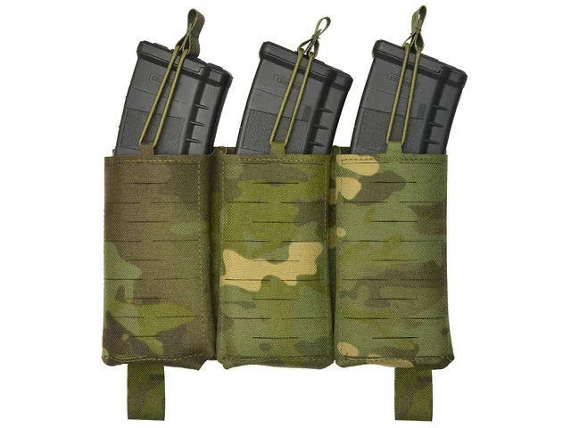 Buckle Up laser-cut panel til 3 AR15/AK-magasiner – Multicam Tropic - Bild 2