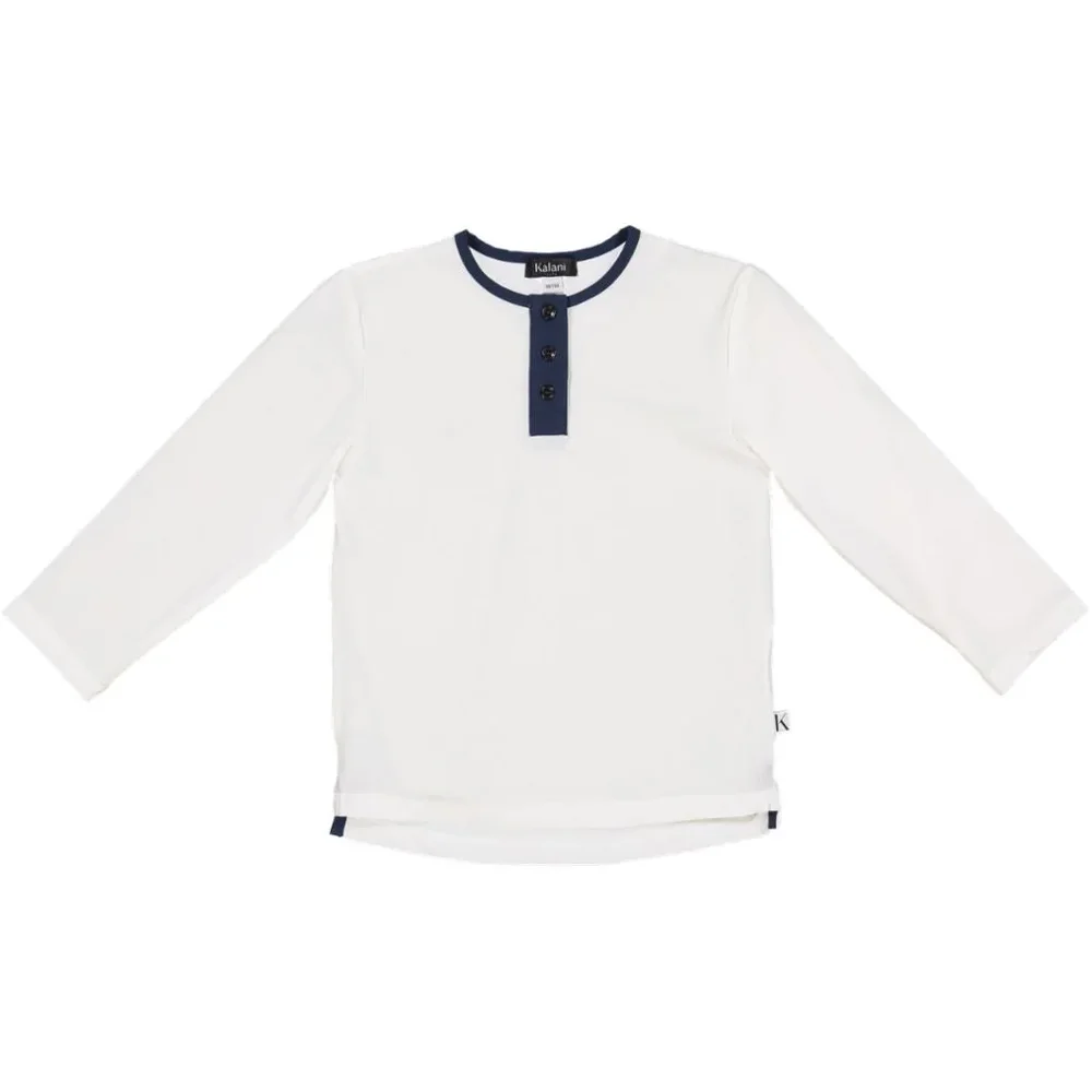 Kiwi UV Top White/Blue