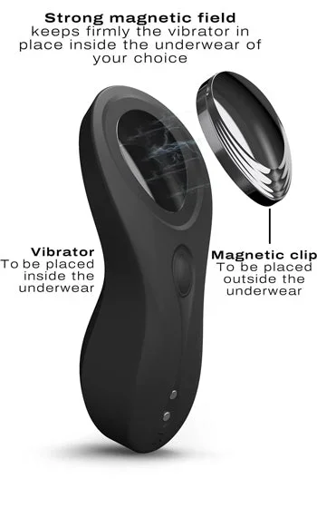 Discreet Vibe – Fjärrstyrd trosvibrator i lyxig design för diskret njutning - Diskret vibrator - Bild 3