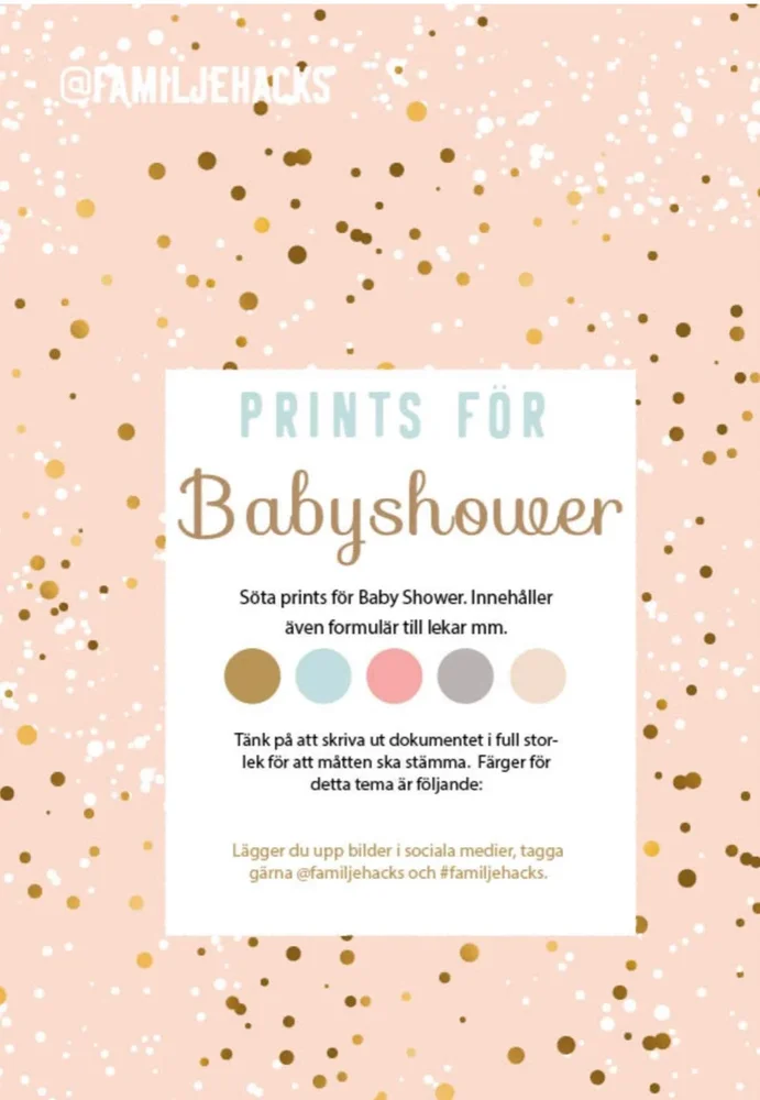 Bok: BABYSHOWER - hacks & idéer (PDF) - Bild 2