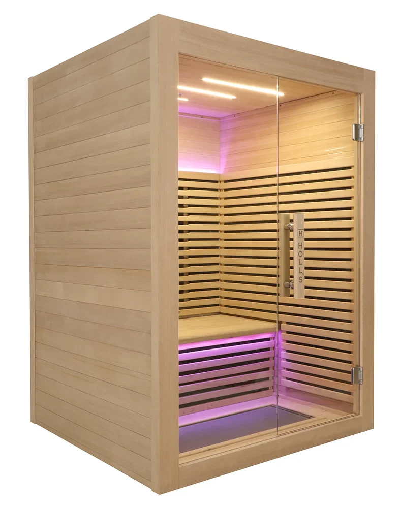 Holl’s Canopée Infraröd Bastu 2 Personer – Triple Care Full Spectrum & Premium Gran - Bild 2