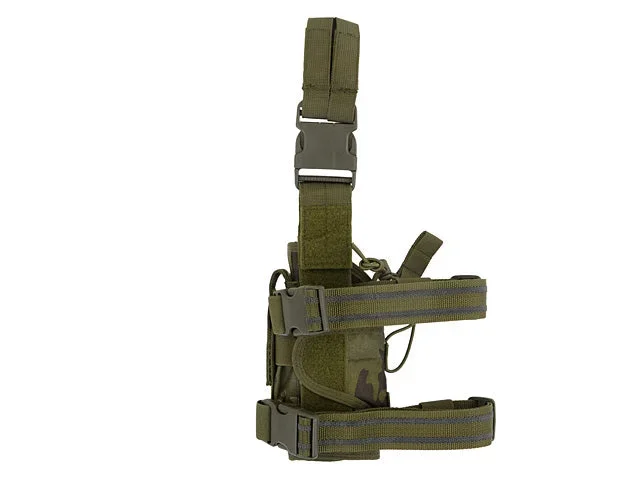 Taktisk drop leg-hylster med 2 bæremåder – Multicam Tropic - Bild 3