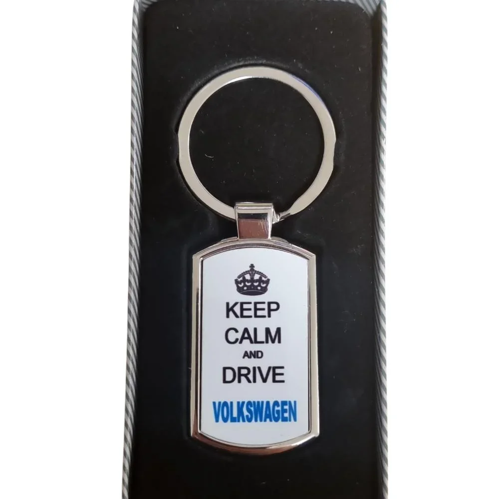 Nyckelring Keep calm and drive Volkswagen - Bild 2