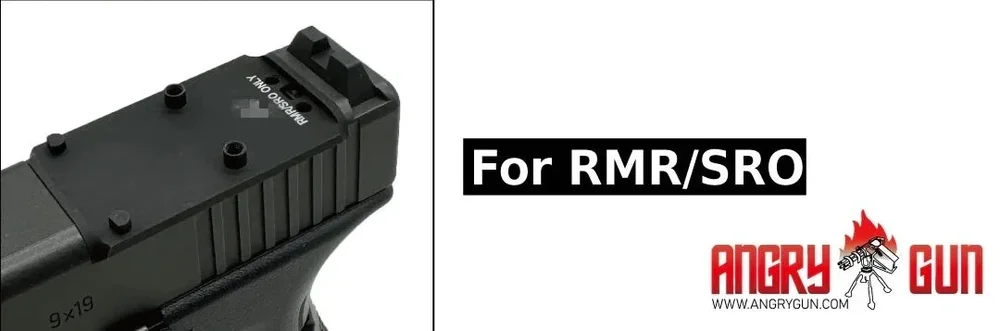 Angry Gun RMR / SRO OPF-G Red Dot Mount Plate for Marui G-Series 17 Gen5 MOS - Bild 2