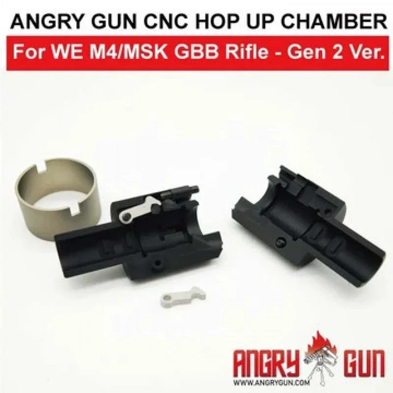 Angry Gun CNC hop up-kammer til WE M4 / MSK / L85 GBB, Gen 2 - Bild 2