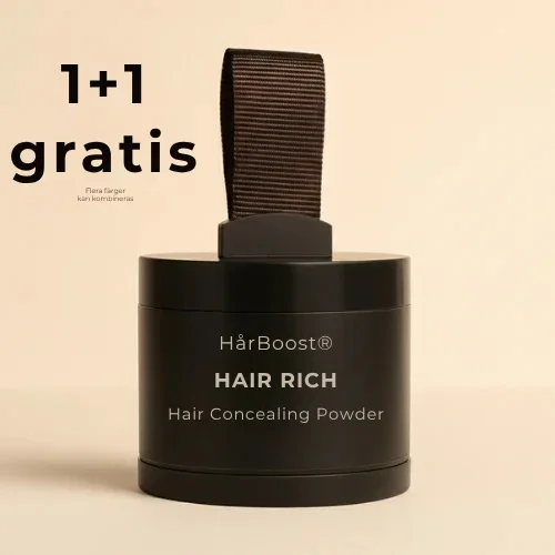 HårBoost® | VÄCK LIV I DITT HÅR IGEN!
