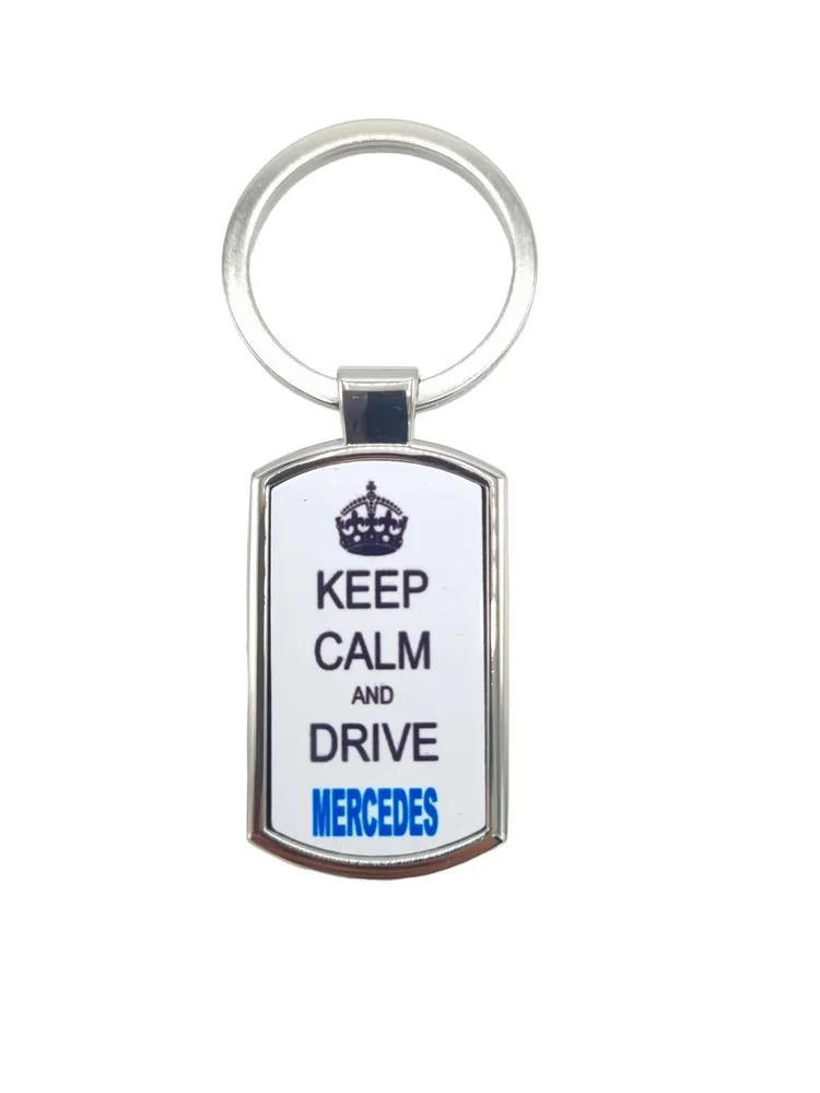 Nyckelhållare - Keep calm and drive Mercedes - Nyckelring - Bild 1