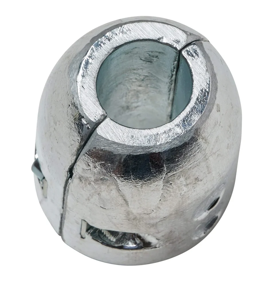 Zinkanod axel ZN 55/30mm / 2,17/1,18in, armering, B142300