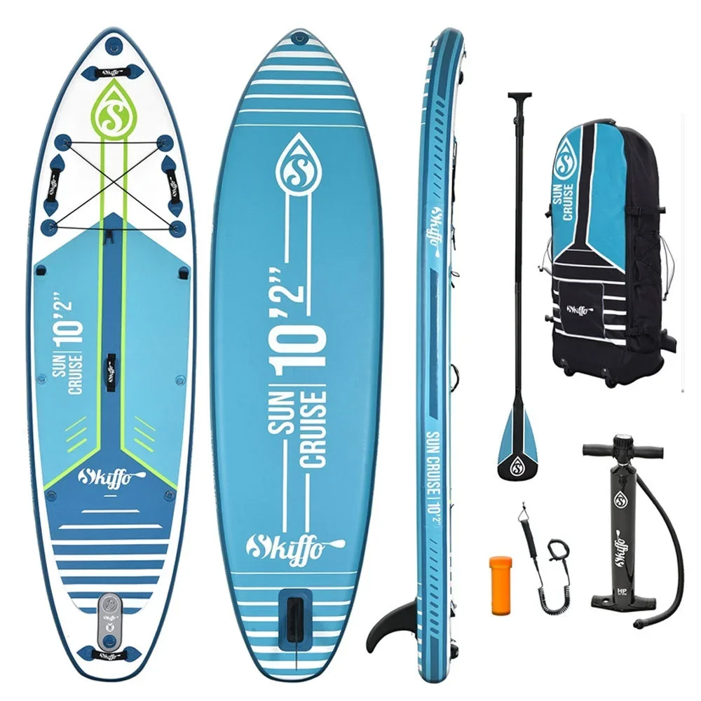 Skiffo SUNCRUISE 10'2" – Uppblåsbar SUP med fäste för kajaksits - Bild 1