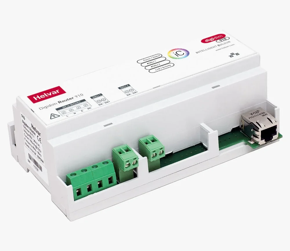 Helvar 910 Router – DALI-2 Application Controller