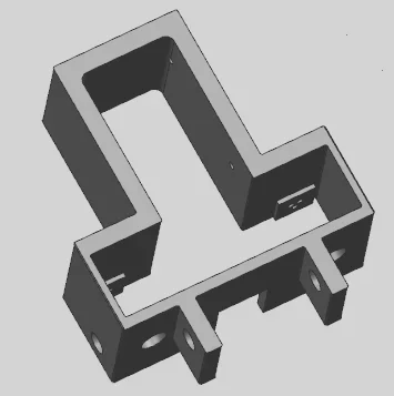 Rear Fork Mounting Bracket For Minimotors Popular (Single/Dual) - Bild 2