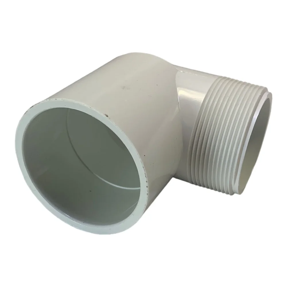 PVC vinkel 90 gr 2″ hona/gänga CS
