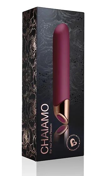 Chaiamo 10 Speed Burgundy – Kraftfull, Stilren och Vattentät Massagestav - Bild 3