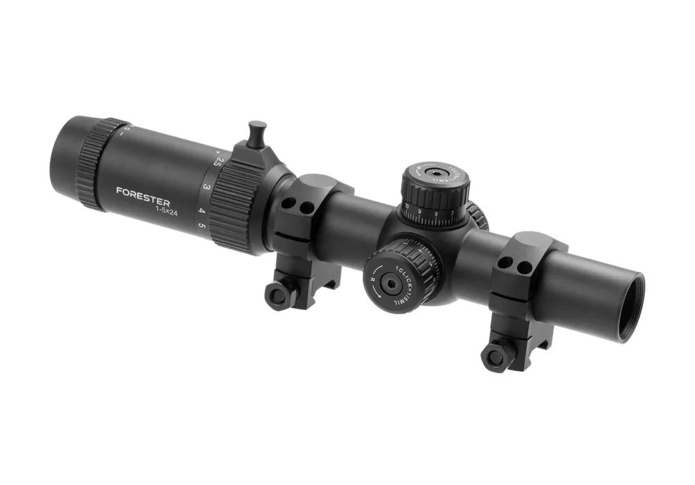 Vector Optics Forester 1-5×24 Fiber Kikkertsigte Vector Optics Forester 1-5×24 Fiber Kikkertsigte