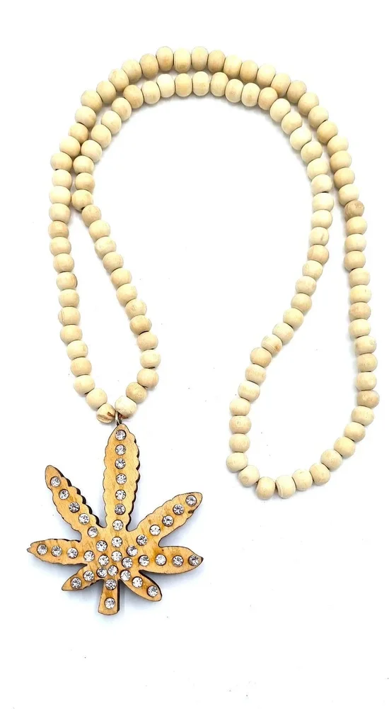 Halsband - Weed Iced Vit - Bild 1