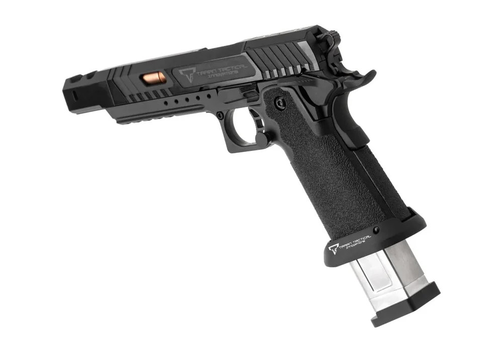 Taran Tactical CM0330 2011 Combat Master Alpha Full Auto Full Metal GBB - Black - Bild 2