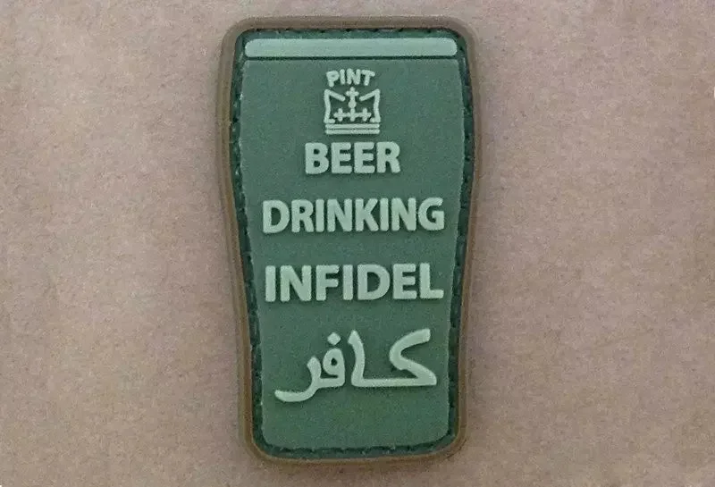 3D PATCH - Beer drinking infidel - Bild 2