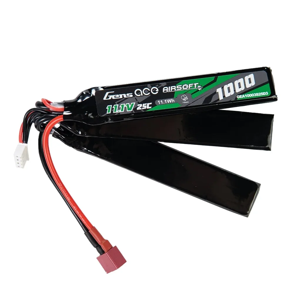 Gens ACE LiPo Batteri 11,1V 1000mAh 25C – Crane T-Dean Gens ACE LiPo Batteri 11,1V 1000mAh 25C – Crane T-Dean