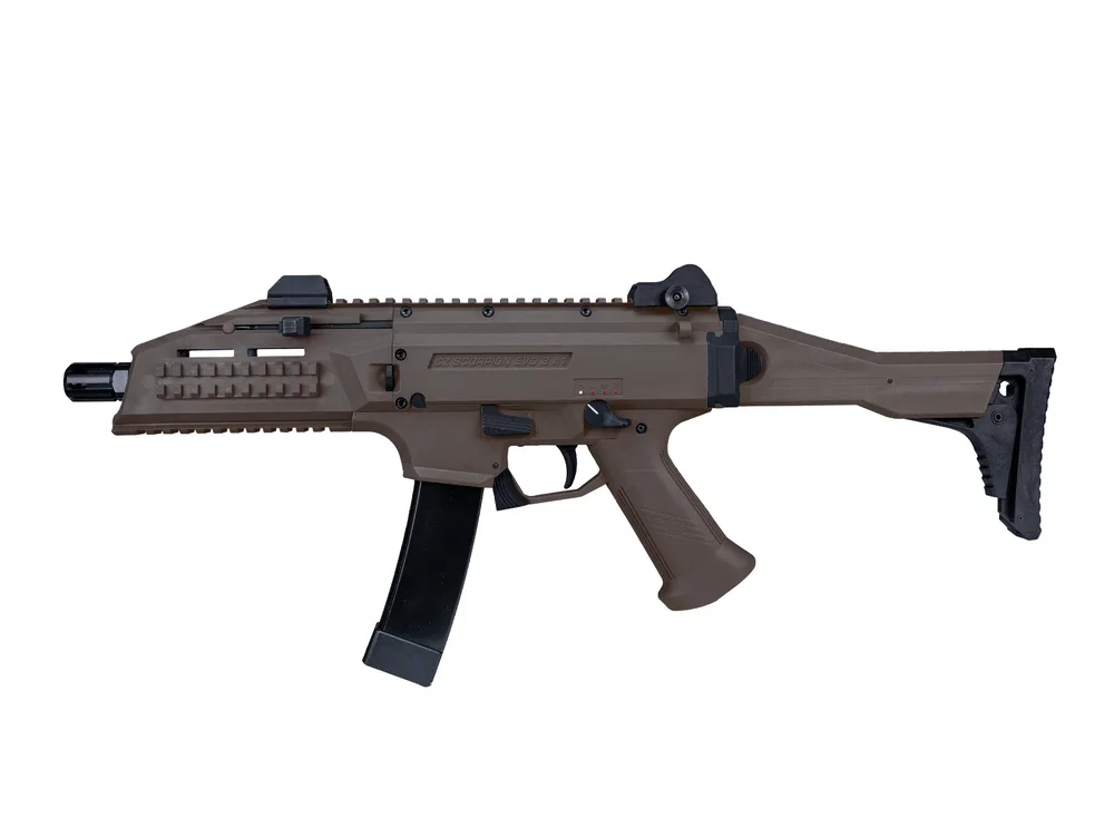 CZ Scorpion EVO 3 A1, AEG, M85, FDE CZ Scorpion EVO 3 A1, AEG, M85, FDE