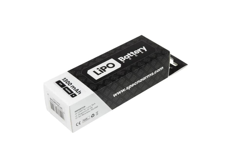 LiPo 11.1V 1300mAh 20/40C Battery - T-Connect (Deans) - Bild 1
