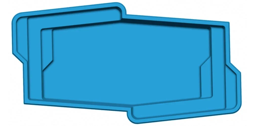 Glasfiberpool Malibu - Bild 1