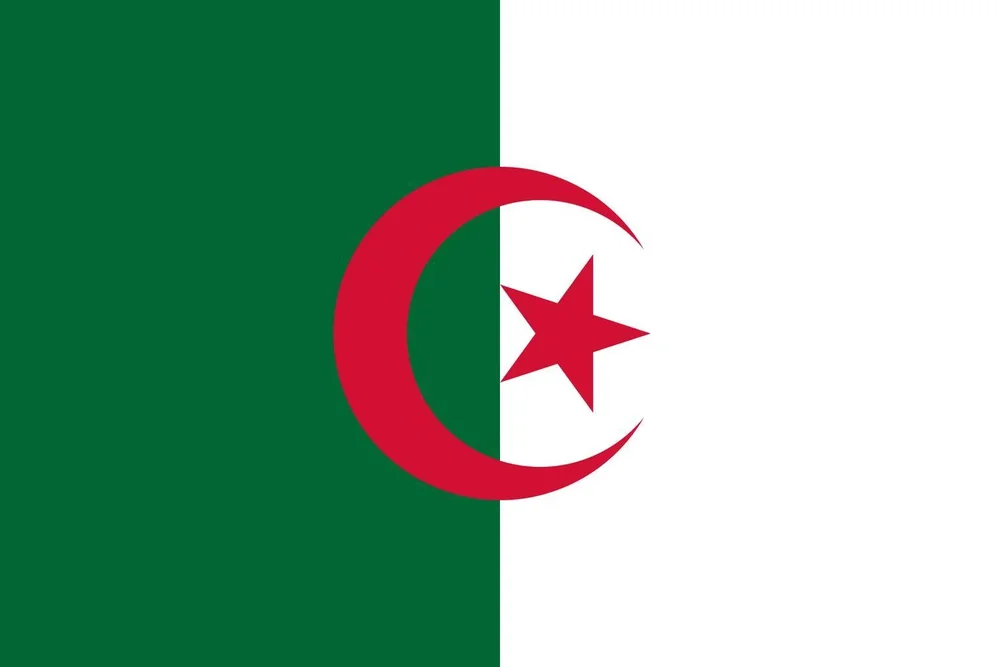 Algeriet flagga