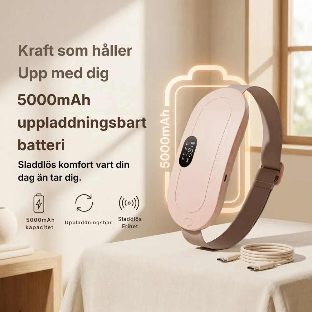 CykelKomfort® Komfortbälte mot menstruationssmärtor | Lugnande värme och mild massage, utformat för de dagar då du behöver tröst som mest. - Bild 3