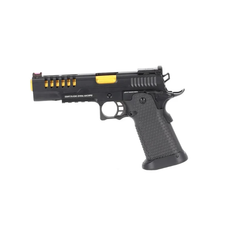 SA-VGP25 VAPOR GBB Pistol – Black/Gold SA-VGP25 VAPOR GBB Pistol – Black/Gold