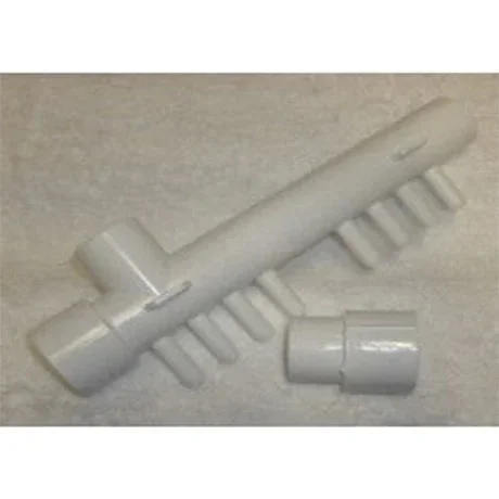 PVC Fördelare luft 1"/1"/1" hona/hane/hane samt 8x3/8" hane CS