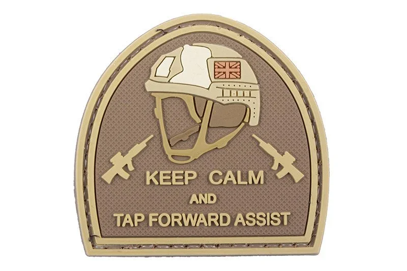 3D PATCH – KEEP CALM AND TAP FORWARD ASSIST 3D PATCH – KEEP CALM AND TAP FORWARD ASSIST