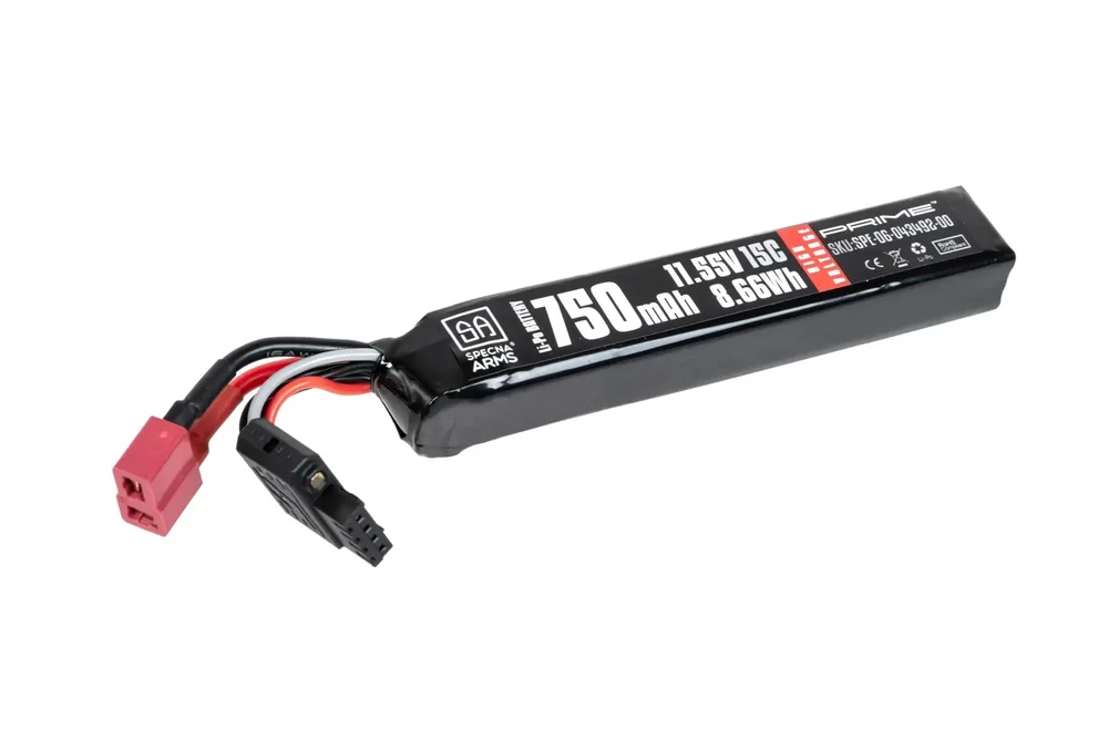 Specna Arms x Gens Ace 750 mAh Li-Po battery 15C 11.55V High Voltage T-Deans G-Tech - Bild 2