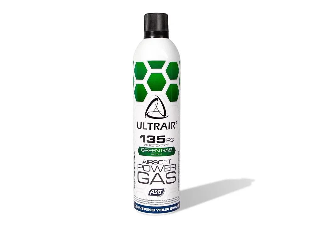 Ultraair Power Propellent Gas m/ Silikone, 135 PSI 570 ML Ultraair Power Propellent Gas m/ Silikone, 135 PSI 570 ML