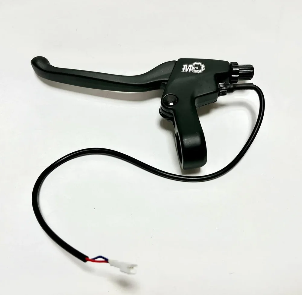 Brake handle left connector white (maneta de freno izquierda conector blanco) for minimotors Brake handle left connector white (maneta de freno izquierda conector blanco) for minimotors