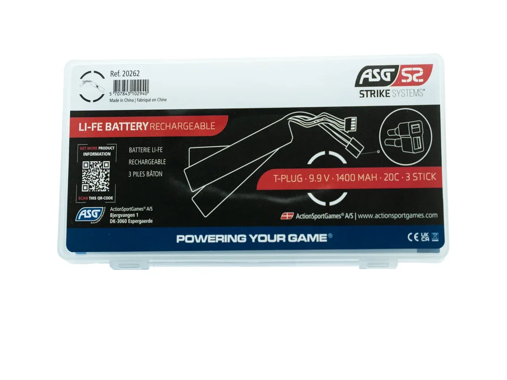 9.9v LI-FE Battery 1400 mAh, 20C, 3 stick, T-Plug - Bild 3