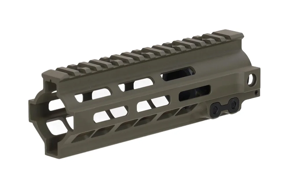 Specna Arms MK8-style M-LOK 7" mounting rail for M4/AR15 replicas - Olive - Bild 1