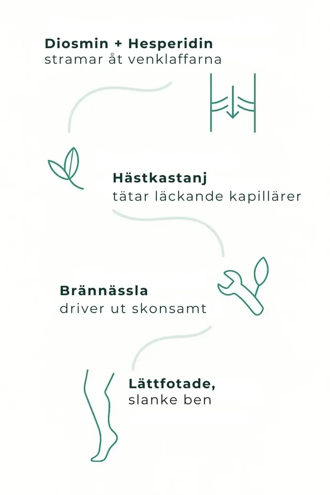 NordBalans® | Släta, fasta ben med naturlig lymf-stimulering 🌿 - Bild 3