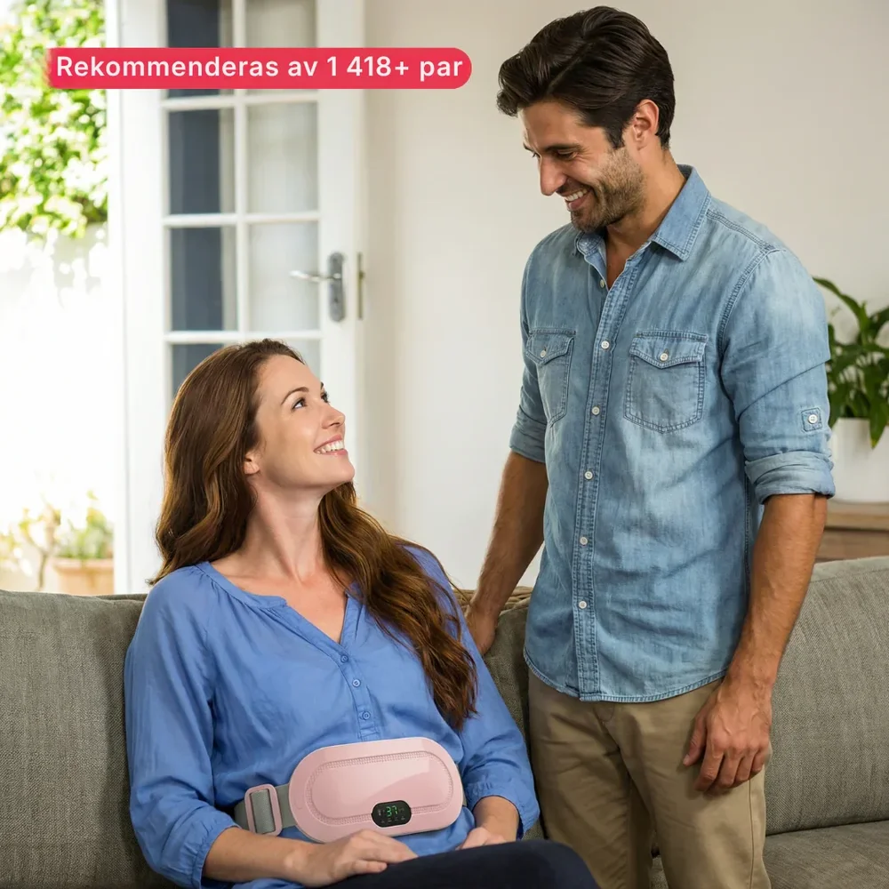 MensVård® | Värme- och massagebälte för menstruation - Bild 2
