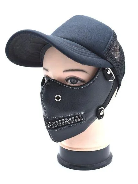 Halvmask med dödskallar - Bild 1