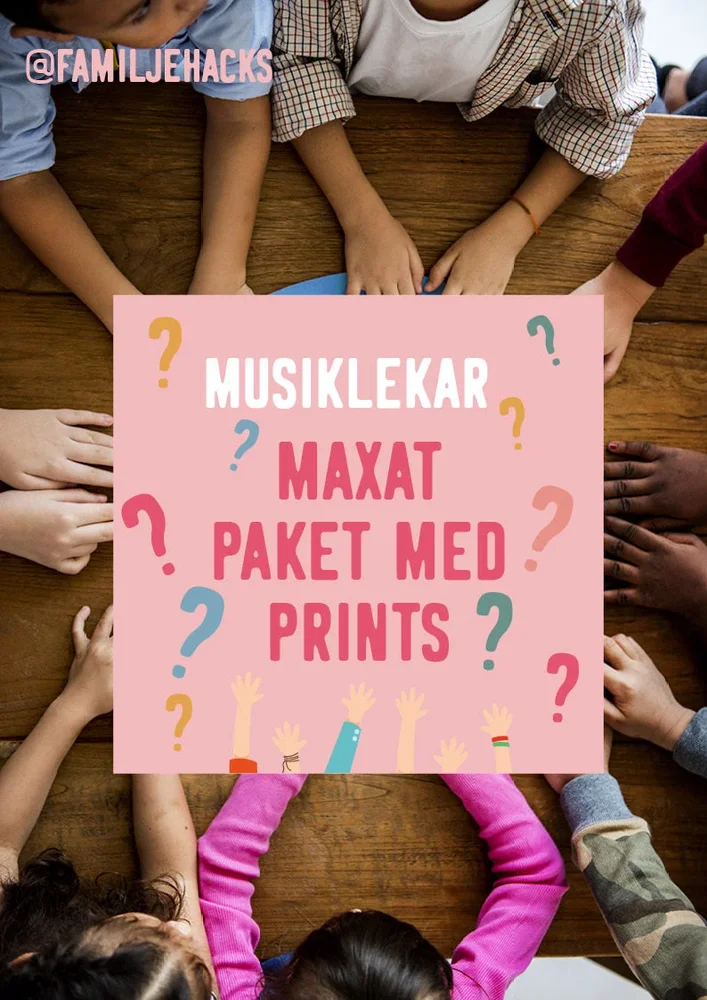 Musiklekar 💥Storpack!💥  (PDF-format) - Bild 1