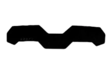 Top Side Rubber Cover (Couvercle en caoutchouc supérieur/Cubierta de goma superior) Nosfet Aero