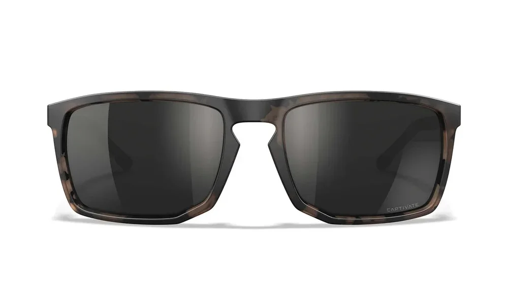 Wiley X WX AXE CAPTIVATE Polarized Black Mirror - Matte Tortoise Brown - Bild 2